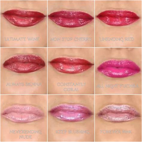 revlon colorstay overtime lipstick colors|revlon lipstick color chart.